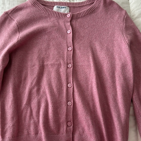 Pink button cardigan - Picture 3 of 5